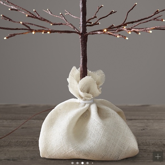 Restoration Hardware starlit tree 2' in bark - Picture 3 of 9